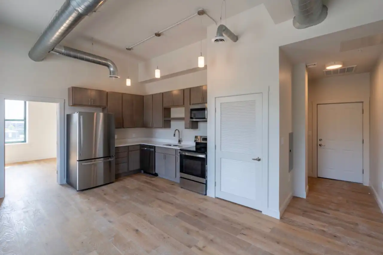 Unit 202 View of Kitchen